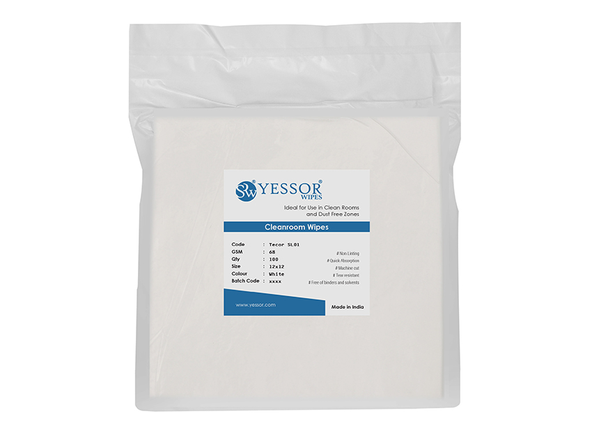 Non-woven Cleanroom Wipes